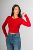 Imagen de BLUSA ESCOTE A LA BASE