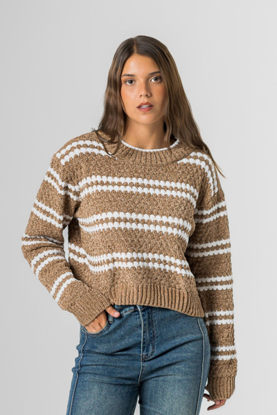 Imagen de BUZO TEJIDO COMBINADO