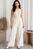 Imagen de PANTALON WIDE LEG C/ CINTURA ELASTIZADA