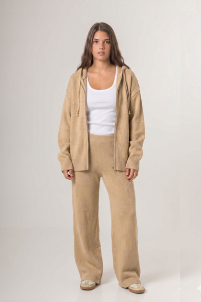 Imagen de SET CAMPERA TEJIDA C/ PALAZZO