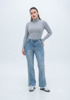 Imagen de JEAN WIDE LEG C/ LYCRA Y ABERTURA