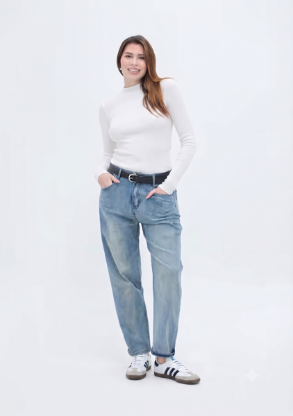 Imagen de JEAN MOM C/ LYCRA
